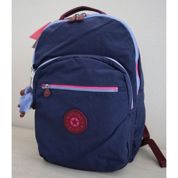 Kipling KIA5L4-4IJ Women's Modern Navy 15" Laptop Seoul Backpack - Picture 3 of 13